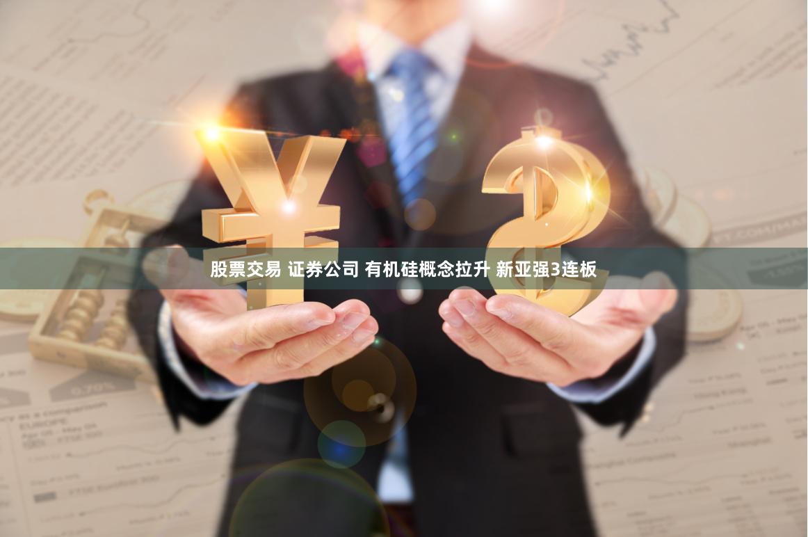 股票交易 证券公司 有机硅概念拉升 新亚强3连板